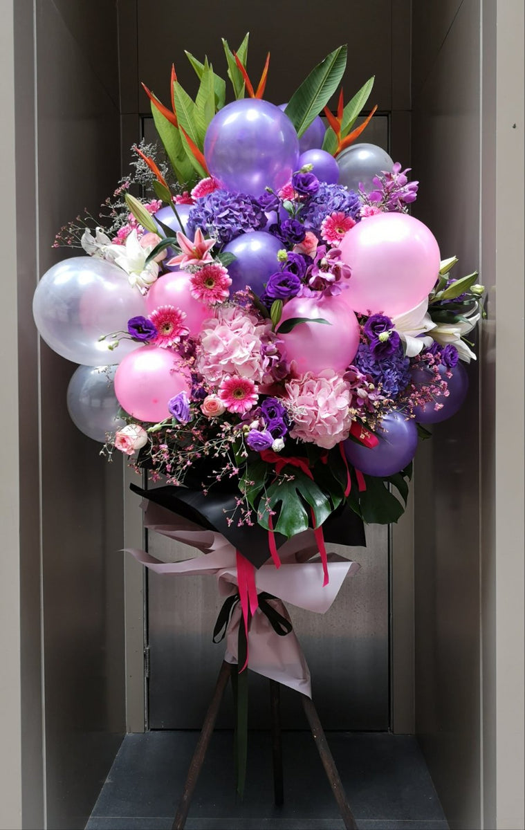 花籃圖 OB1998 大展鴻圖開張花籃– FlowerElements